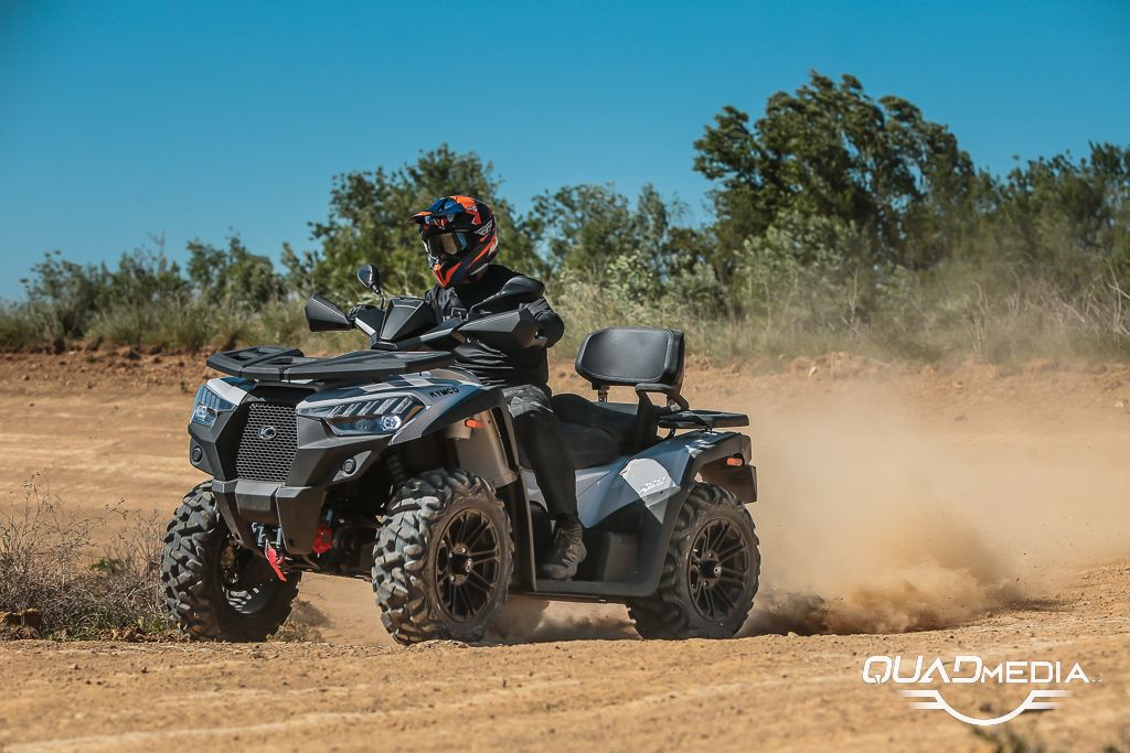 Essai Kymco MXU 700i Explorer action 4