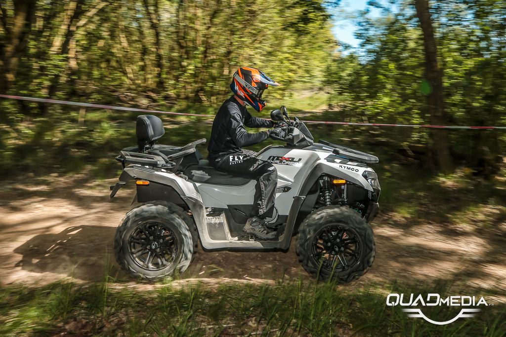 Essai Kymco MXU 700i Explorer action 5