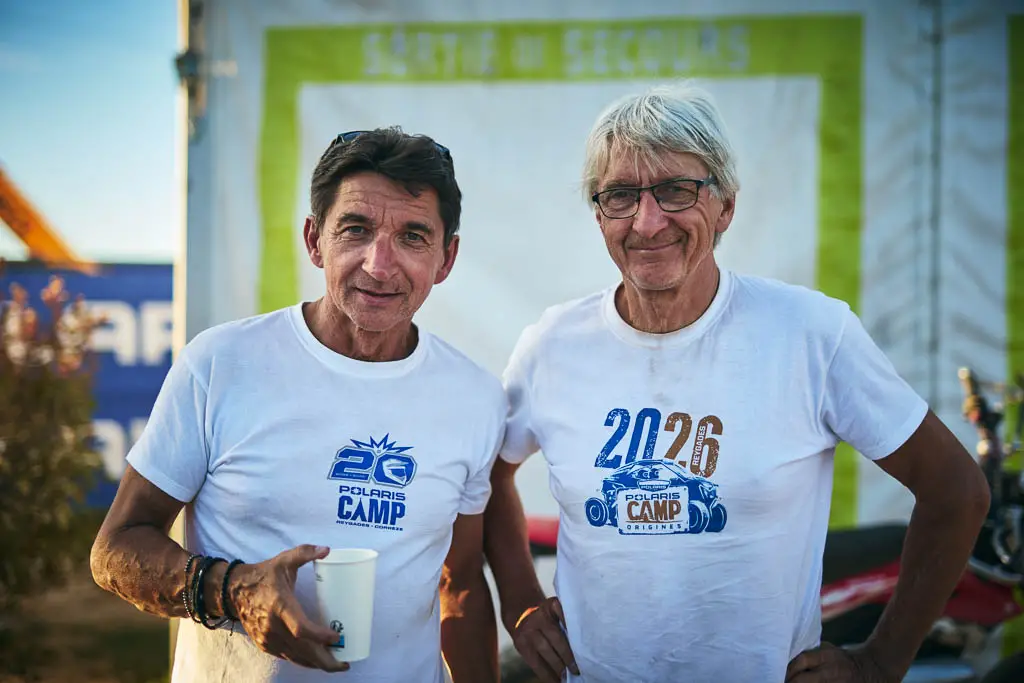 Thierry et Jean-Luc Fouchet les maîtres d'oeuvre du Polaris Camp Origines
