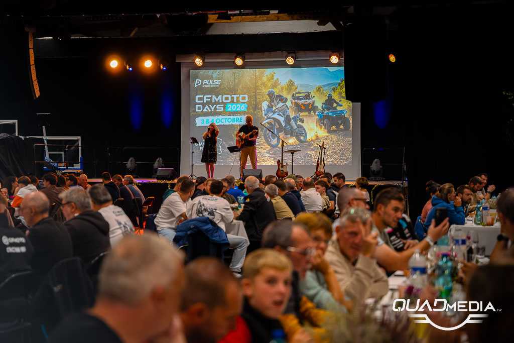 Repas aux CFMoto Days 2026
